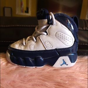 Infant Baby Jordan 9 high top shoes 4c